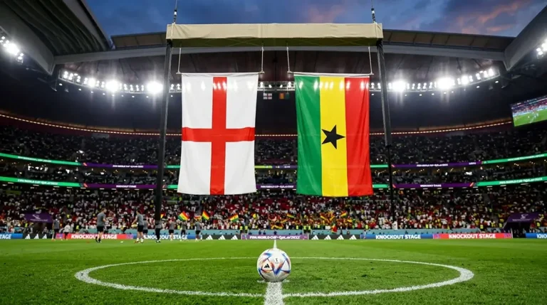 England vs Ghana — Group L Top Spot on the Line