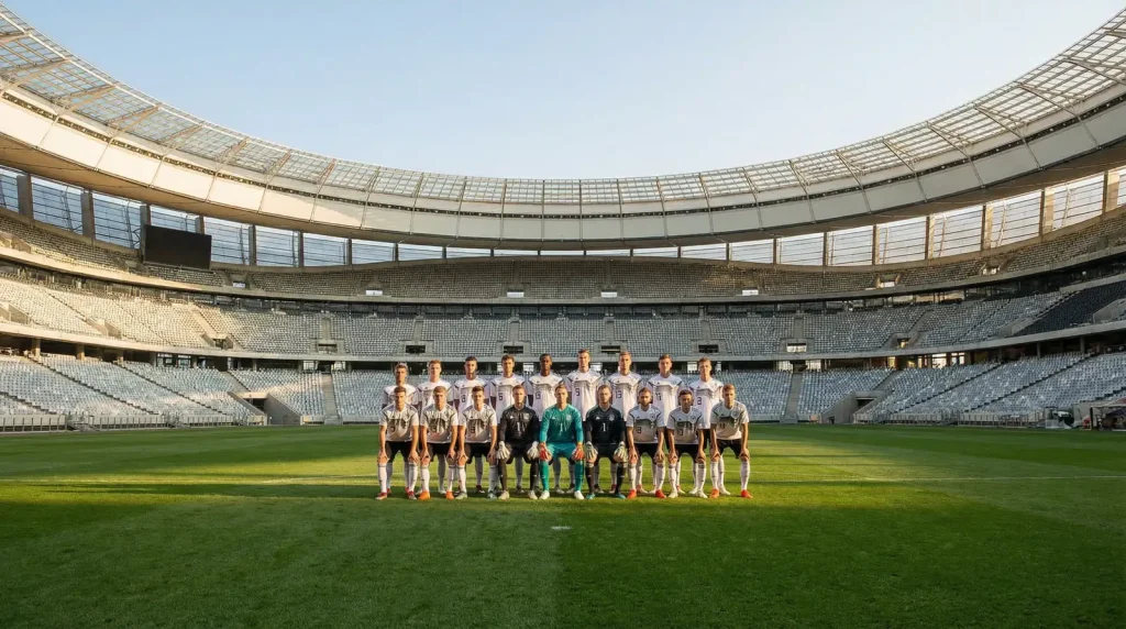 Germany national football team die Mannschaft squad ahead of World Cup 2026