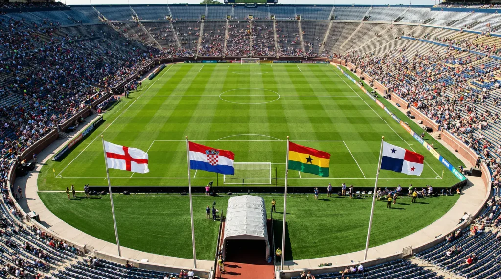 World Cup 2026 Group L preview featuring England, Croatia, Ghana and Panama national team colours