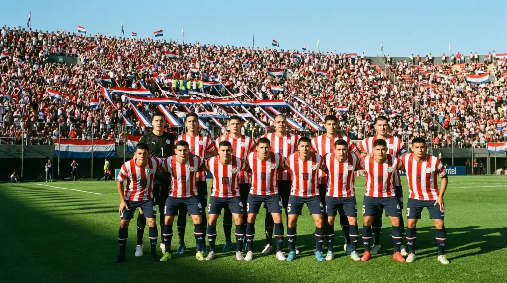 Paraguay national football team La Albirroja squad ahead of World Cup 2026 Group D